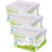 MASMI NATURAL COTTON Organic Cosmetic Sticks Pack of 3 (3 x 200 pieces) 60