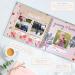 RubyRoo Baby Memory Book for Girls - 60 Page Hardcover Scrapbook for First 5 Years - Keepsake Photo Album and Milestone Journal - Perfect Baby Shower Gift - Buy Online on SooperMarket.com