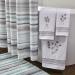SKL Home Timeless Leaves Hand Towel 2-Pack - White Hand Towel Set - Buy Online on SooperMarket.com