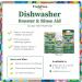 Truly Free Natural Dishwasher Booster & Rinse Aid | Non-Toxic Formula for Tough Stains & Water Spots | Reusable Bottle & Refill Starter Kit - Buy Online on SooperMarket.com