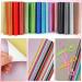 BigOtters Glitter Cardstock Paper - 40 Sheets Premium Craft Cardstock with Scissors - 20 Colors 250GSM - Ideal for Gift Wrapping, Scrapbooking, and Party Decor - Buy Online on SooperMarket.com