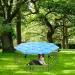 KOOLTAIL 24 Dog Playpen Cover - Indoor/Outdoor Sun/Rain Proof Kennel Shade | Blue | 8 Panels - Buy Online on SooperMarket.com