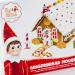Elf on the Shelf Gingerbread House Kit - Complete Holiday Set - Easy Build - 29oz - 1.81 Pound - Buy Online on SooperMarket.com