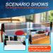 Comesee Retractable Ping Pong Net - Table Tennis Nets and Posts Replacement in Black - Buy Online on SooperMarket.com