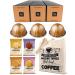 Nespresso Vertuo Coffee Capsules - Melozio - 3 Boxes (30 Pods) Bundled with Border Biscuits Selection & Giftable Tote Bag