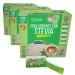 Dulci Light Dulce Y Favorable Stevia sweetener sticks 3x 100 pieces individually packaged sweetener -free calorie for drinks and food natural sugar substitute