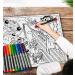 Splat Planet Superhero Cotton Toddler Placemat with 10 Washable Magic Pens - Buy Online on SooperMarket.com
