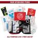 Swiss Safe 2-in-1 First Aid Kit (120 Piece) + Bonus 32-Piece Mini Kit - Compact & Lightweight for Emergencies at Home, Outdoors, Car, Camping, Workplace, Hiking & Survival - Buy Online on SooperMarket.com