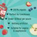 Organix Kids Red Berries & Apple Organic Smash Pouch 3+ Years 100 g (Pack of 6) - Buy Online on SooperMarket.com