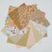 iNee 5 Charm Packs for Quilting - 48 PreCut Cotton Fabric Squares - Light Coffee - Buy Online on SooperMarket.com