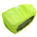 Rain Protection Bicycle Basket Cover - P4B Neon Yellow Water-Repellent with Reflex Strip for Bikes | International Shipping Available - Buy Online on SooperMarket.com