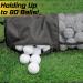 Kamitty Shag Bag for Golf Balls - Retriever with Aluminum Tube, Pocket & Tee Holder - Holds up to 80 Balls - Buy Online on SooperMarket.com