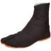 Rikio Child's Ninja Shoes, Tabi Boots, Jikatabi 4 Big Kid Black