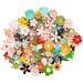 MARFOREVER 120 Pcs Spring Floral Themed Flower Charms for Jewelry Making  Assorted Gold Enamel Charm Pendants for DIY Necklace Bracelet Earrings Making Supplies Gifts for Mom