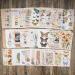 Knaid Vintage Scrapbook Supplies Pack - 200 Pieces for Junk Journals, Planners & Bullet Journals | Botanical Paper Stickers & Craft Kits for Aesthetic Cottagecore Collage Albums - Nature Theme - Buy Online on SooperMarket.com
