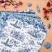 Whaline Chinoiserie Pattern Paper - 24 Sheets Blue China Scrapbook Specialty Paper - Buy Online on SooperMarket.com