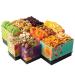 Dried Fruits & Nuts Tower Gift Basket - 5 Tier Gourmet Platter, Healthy Kosher Snack Box for Birthday & Anniversary - Care Package for Men, Women, Adults | Oh! Nuts - Buy Online on SooperMarket.com