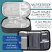 Insulin Cooler Travel Case with Ice Packs and Temperature Strip - Diabetic Medication Cooling Bag for Insulin Pens and Supplies - Buy Online on SooperMarket.com