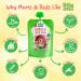 Organic Halal Baby Food Pouches - Stage 2 Carrot Lamb Puree 12x130g for 7+ Months - Buy Online on SooperMarket.com