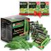 Longevity Dehydrated Sea Grapes, 4.23 oz of 6 packs, - Umibudo Green Caviar, Lato Seaweed, Precious Gift From The Sea | Enhance Health, Boosting Immune System. Original 4.2 Ounce (Pack of 6)