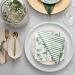 Buy PAW 3-Layer Paper Napkins (33x33 cm) - 20 Pack | Perfect for Birthdays Weddings & Parties | Eco-Friendly Bamboo Design - Green Stripes - Buy Online on SooperMarket.com