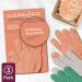 Cleanlogic Exfoliating Gloves - Reusable Body Exfoliator for Smooth, Clean Skin - Boost Circulation and Lymphatic Drainage - 3 Pairs - Buy Online on SooperMarket.com