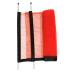 Play It Safe Driveway Net, Orange  Removable Safety Netting, Fits Driveways up to 25 Wide, Kid Safe Barrier Net with Bright Orange Color for High Visibility, RPDN26