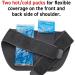 Tensor Shoulder Hot Cold Wrap 208612-CA Adjustable 1 Wrap 2 Gel Packs Black Compress + Wrap - Buy Online on SooperMarket.com
