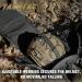 Tactical Helmet Bag Pack - Multi-Purpose Molle Storage for Combat Helmets - Black - Buy Online on SooperMarket.com
