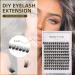 D Curl Individual Cluster Lashes 14mm - 120 Cluster | DIY Eyelash Extensions for Natural & Mega Styles | Soft False Lashes for Personal Makeup at Home - Buy Online on SooperMarket.com