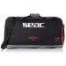 SEAC Equipage 250, Duffel Bag with Waterproof Compartment for Diving Equipment and Fins Pocket black standard