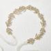 SWEETV Flower Girl Headpiece - Gold Crystal Hair Band for Wedding, Birthday Party & Photography | Princess Hair Accessories for Toddlers & Little Girls - Buy Online on SooperMarket.com