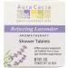 Shower Tablets Relaxing Lavender Aura Cacia 3 Pack Shower Tabs