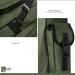 Zite Fishing Rod Pocket & Bag 190cm | Water-Repellent Fishing Rod Case | 3-Fan Backpack for Fishing Rods - Buy Online on SooperMarket.com