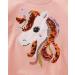 Girls Unicorn Sweatshirt for Kids | Cotton Long Sleeve Pullover | Toddler Clothes Age 2-3 Years | Casual Jumper T-Shirt | 1-12 Years - Buy Online on SooperMarket.com