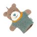 Buy Sterntaler Bear Ben Washing Glove & Hooded Bath Towel Bundle Soft Cotton for Infants Green 0+ Months International Shipping Available - Buy Online on SooperMarket.com