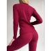 DreamBuy Ribbed Pyjama/Tracksuit/Loungewear | Unisex | 20 Colors | Baby, Women, Men | 3-6 Months | Claret Red - Buy Online on SooperMarket.com