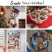 Bucilla Felt Applique Ornament Kit - 6pc Candy Cane Santa - 3.5 x 5 - DIY Holiday Crafts - Buy Online on SooperMarket.com