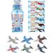 24x Styrofoam Planes - Animal Glider Birthday Party Favors | 16cm International Shipping - Buy Online on SooperMarket.com