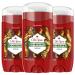 Old Spice Deodorant for Men Bearglove Scent Wild Collection 3 oz (Pack of 3) Bearglove 3-Count