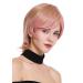 WIG ME UP SA099-18-T2312 - Short Long Wavy Dark Blonde Pink Mix Women's Wig | Stylish & Affordable International Shipping - Buy Online on SooperMarket.com