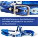 Premium Blue Horse Halter - Fur Lined Available in XFull Pony Cob Warmblood Sizes | Durable & Stylish - Buy Online on SooperMarket.com