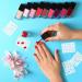 Custom Body Art Airbrush Nail Stencils Set #11 - 260 Designs - 20 Templates with 13 Unique Designs - Nail Art Series - Buy Online on SooperMarket.com