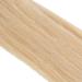Loop Micro Ring Remy Human Hair Extension Straight Color Bleach Blonde #613 18 inch 50 Strands 0.5g/strand - Buy Online on SooperMarket.com