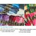 DMC Embroidery Floss Pack - 36 Popular Colors Bundle with Cotton White/Black Thread & Cross Stitch Needles - Buy Online on SooperMarket.com