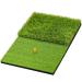 SAPLIZE Foldable Golf Hitting Mat, Portable Golf Practice Grass Mat for Indoor/Outdoor, Anti-Deformation Dual-Turf