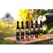 Ellora Farms Pomegranate Infused Aged Balsamic Vinegar 8.45oz - All Natural, No-Additives, Italian Glass Bottle - Buy Online on SooperMarket.com