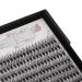 Dedila 8-20mm Handmade Natural Black Individual False Eyelashes - 200Pcs, 20Roots, Fluffy Cross Makeup Cluster, 0.07mm D Curl Eye Lashes Extensions - 14mm - Buy Online on SooperMarket.com