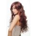 Buy Wig Me Up - Beautiful Long Mahogany Brown & Blonde Women's Wig | DW1086A - 33H27C | Voluminous Latina Style - Buy Online on SooperMarket.com