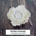 Global Sugar Art Premium Peony Sugar Cake Flower  White  Large  1 Count by Chef Alan Tetreault - Buy Online on SooperMarket.com